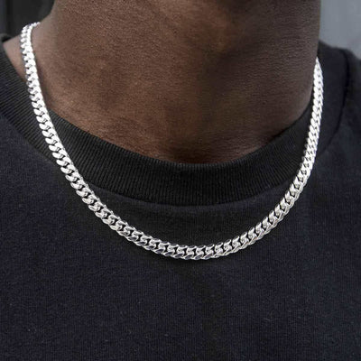 BLH Signature Cuban in White Gold - 6mm
