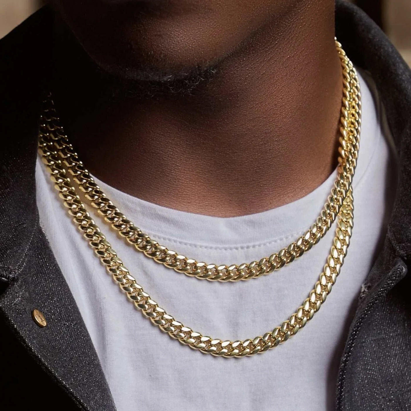BLH Signature Cuban in Yellow Gold- 6mm