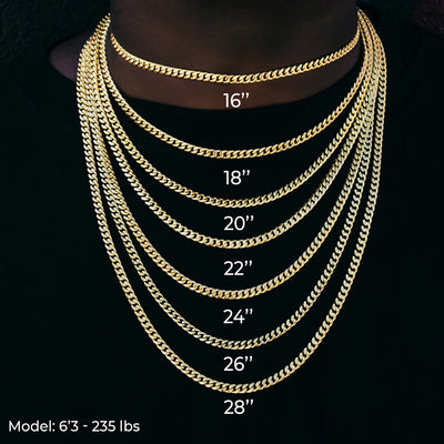 2 Chains + 2 Pendants - Yellow Gold