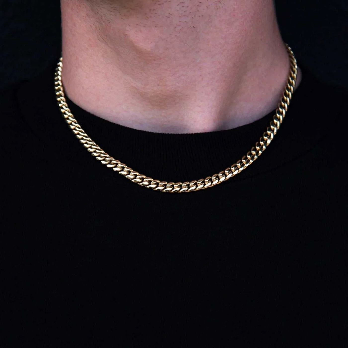 BLH Signature Cuban in Yellow Gold- 6mm