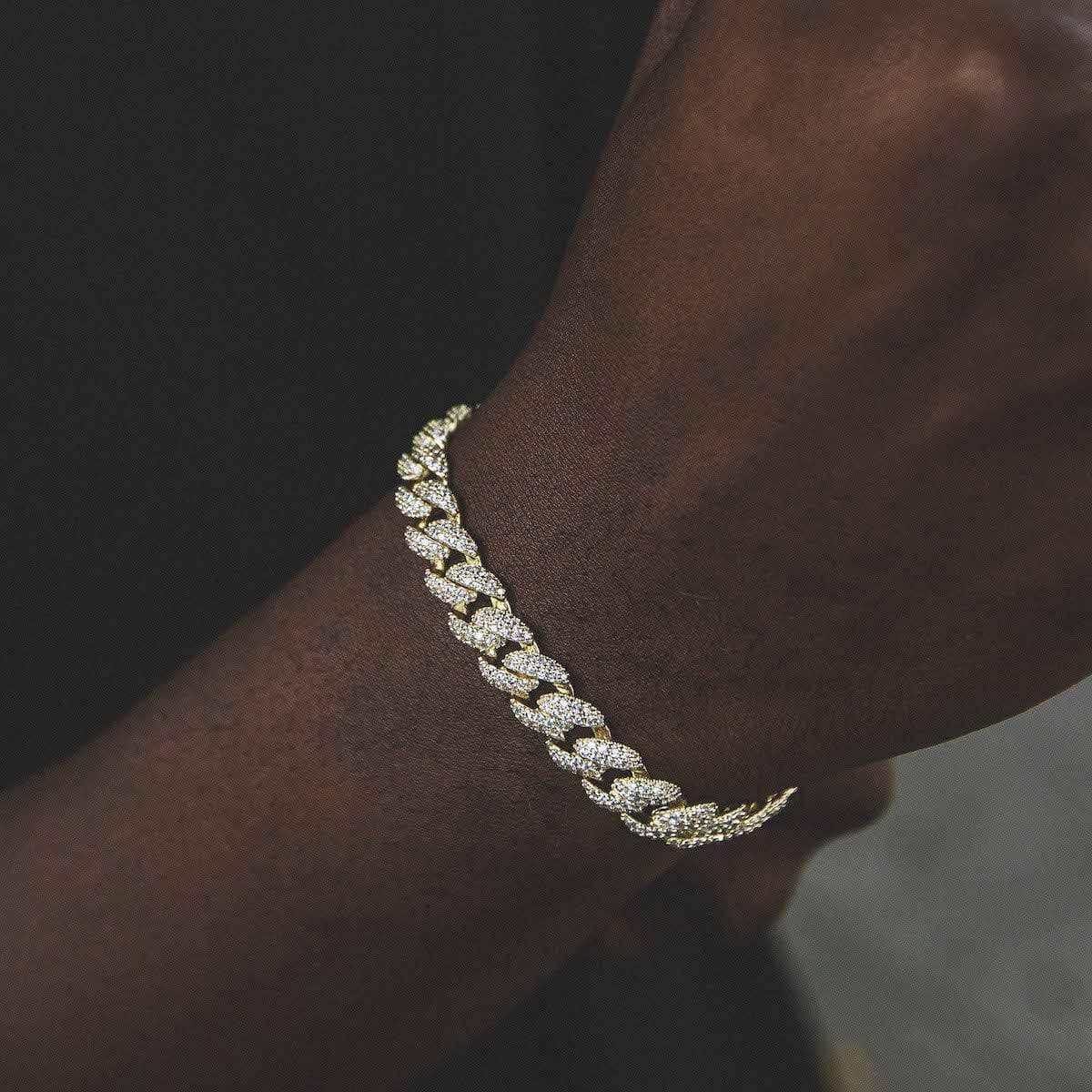 BLH Link Bracelet in Yellow Gold - 8.5mm