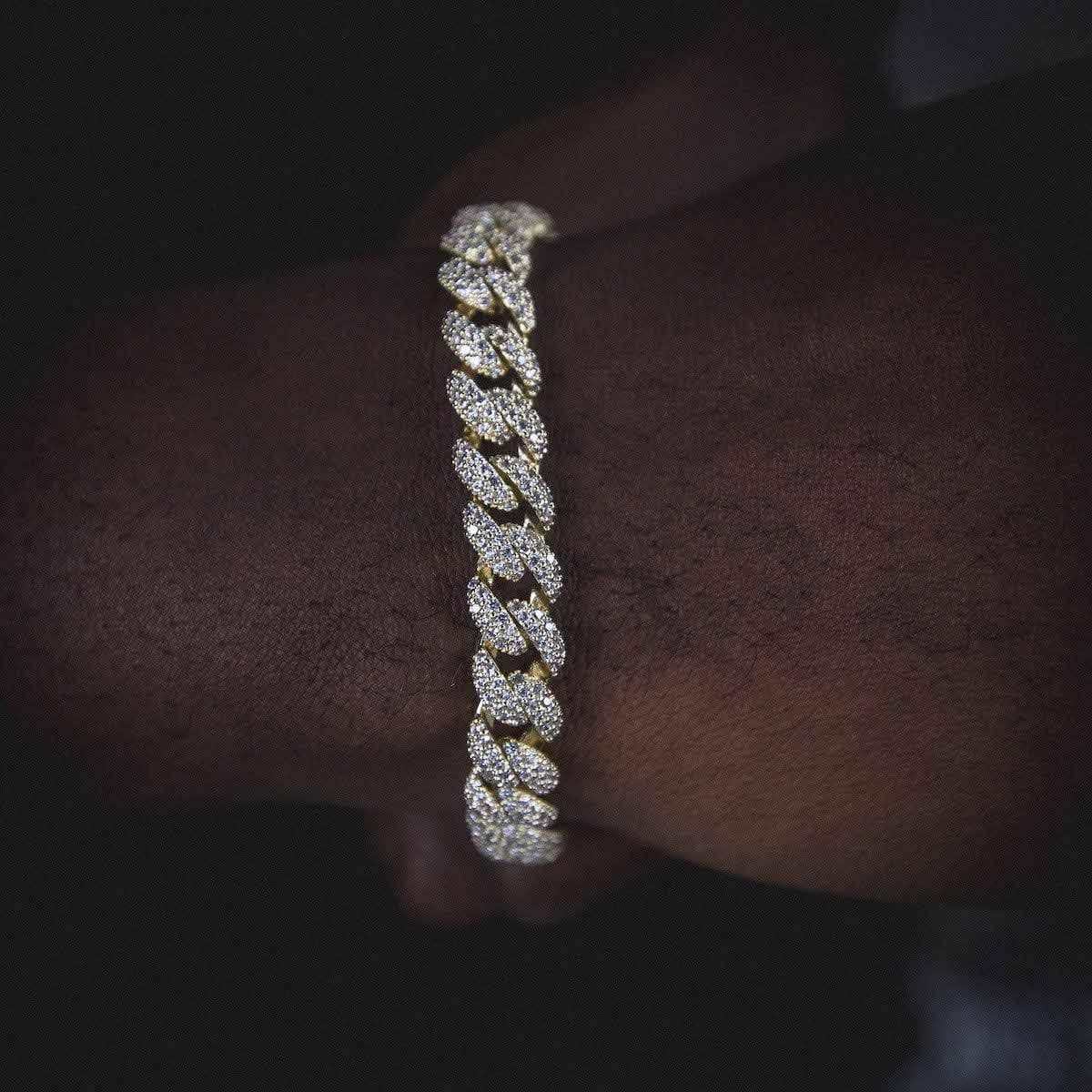 BLH Link Bracelet in Yellow Gold - 8.5mm