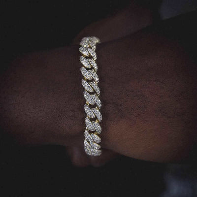 BLH Link Bracelet in Yellow Gold - 8.5mm