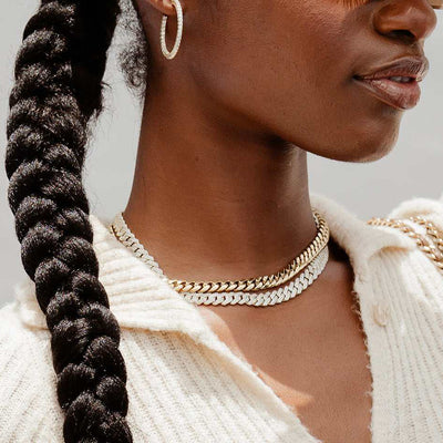 Miami Cuban Link Necklace in Yellow Gold - 8mm