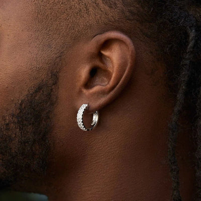Double Row Hoop Earrings