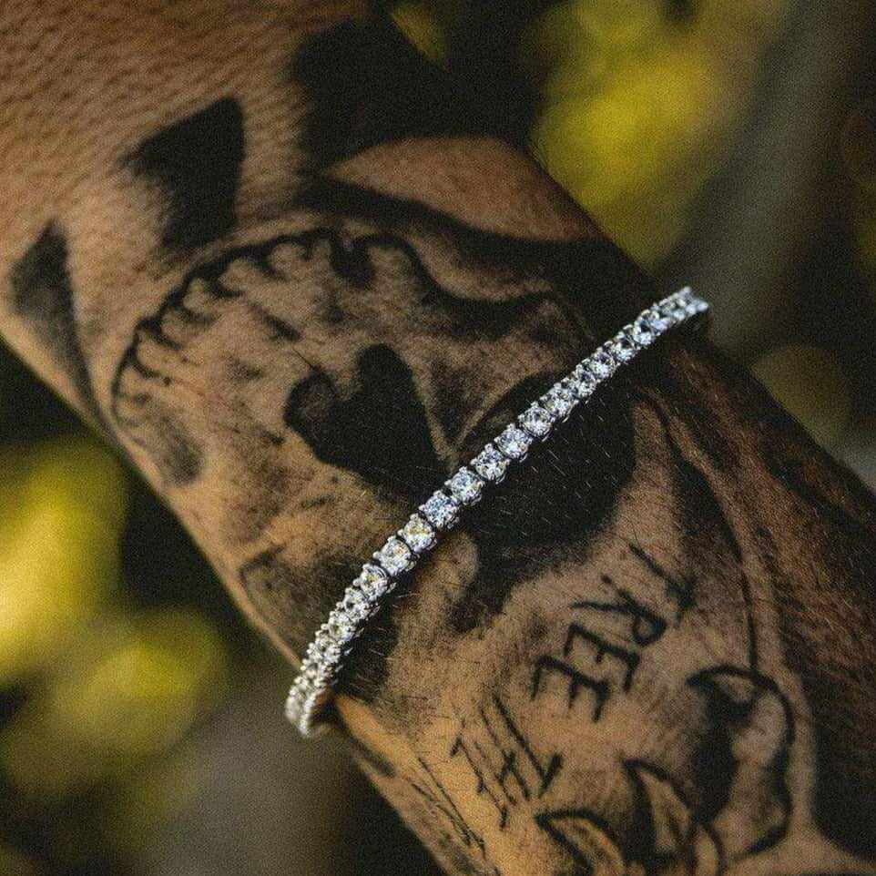 Diamond Tennis Tennis Bracelet in White Gold - 3mm