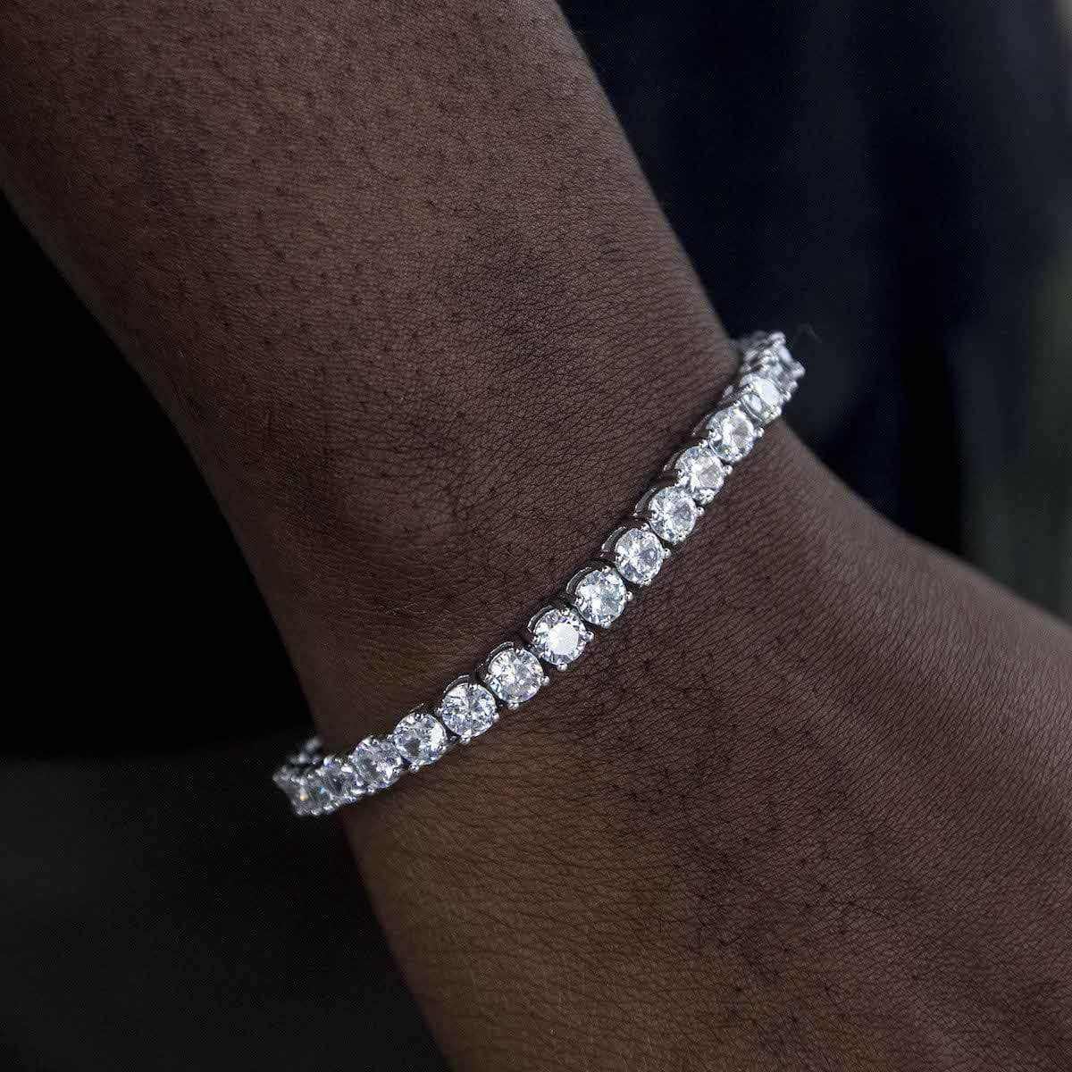 Diamond Tennis Tennis Bracelet in White Gold- 5mm